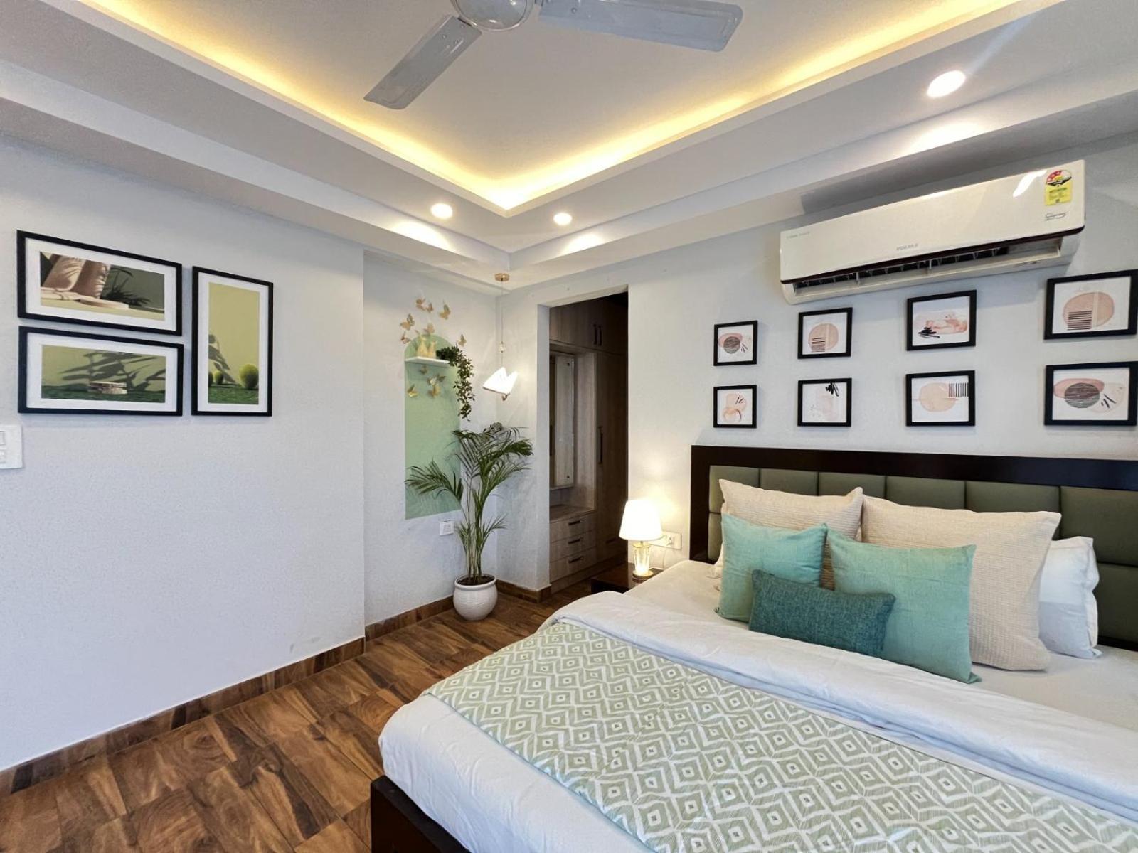 Bedchambers Medicity Serviced Apartments In Gurgaon Exterior foto