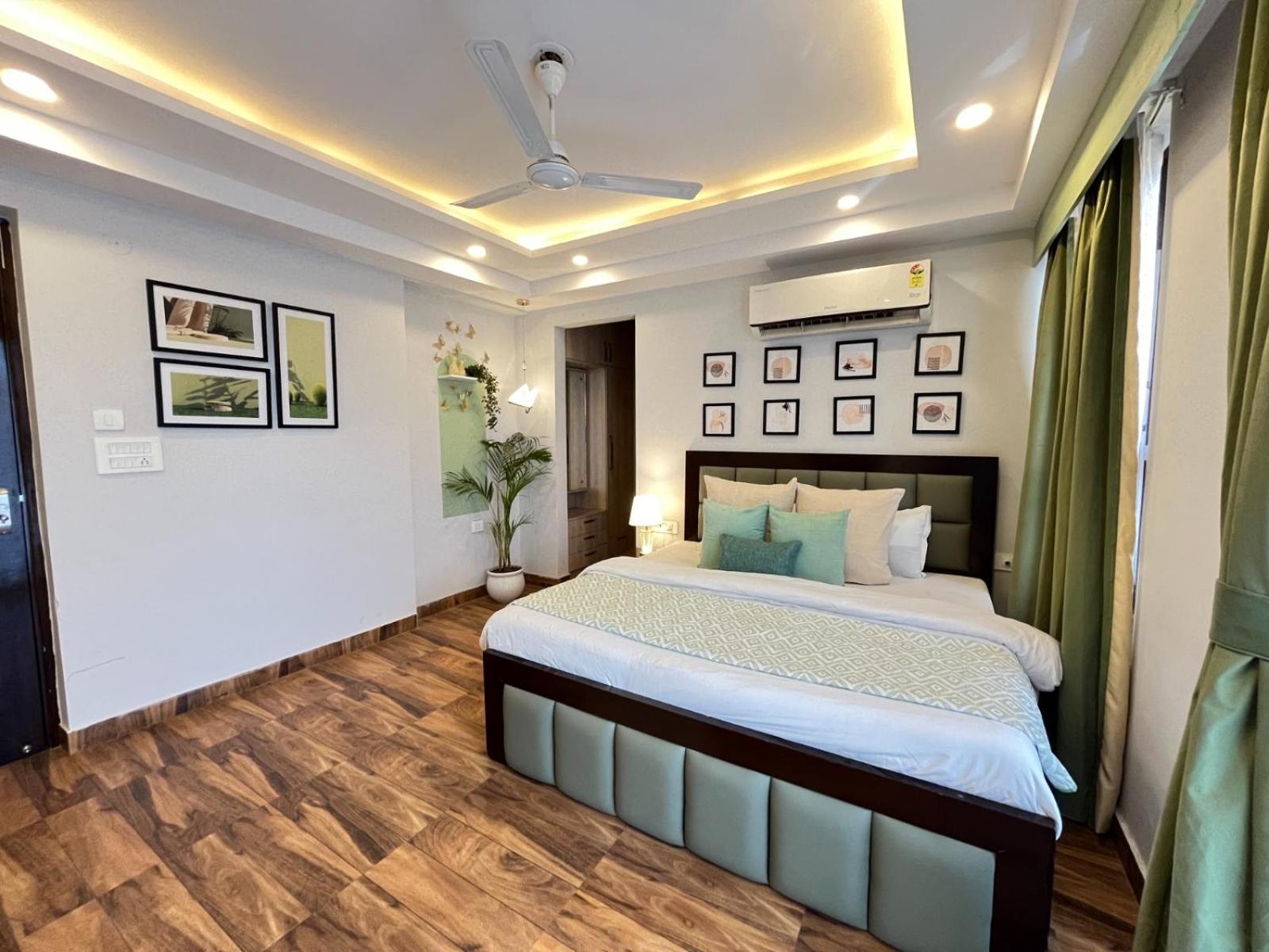 Bedchambers Medicity Serviced Apartments In Gurgaon Exterior foto