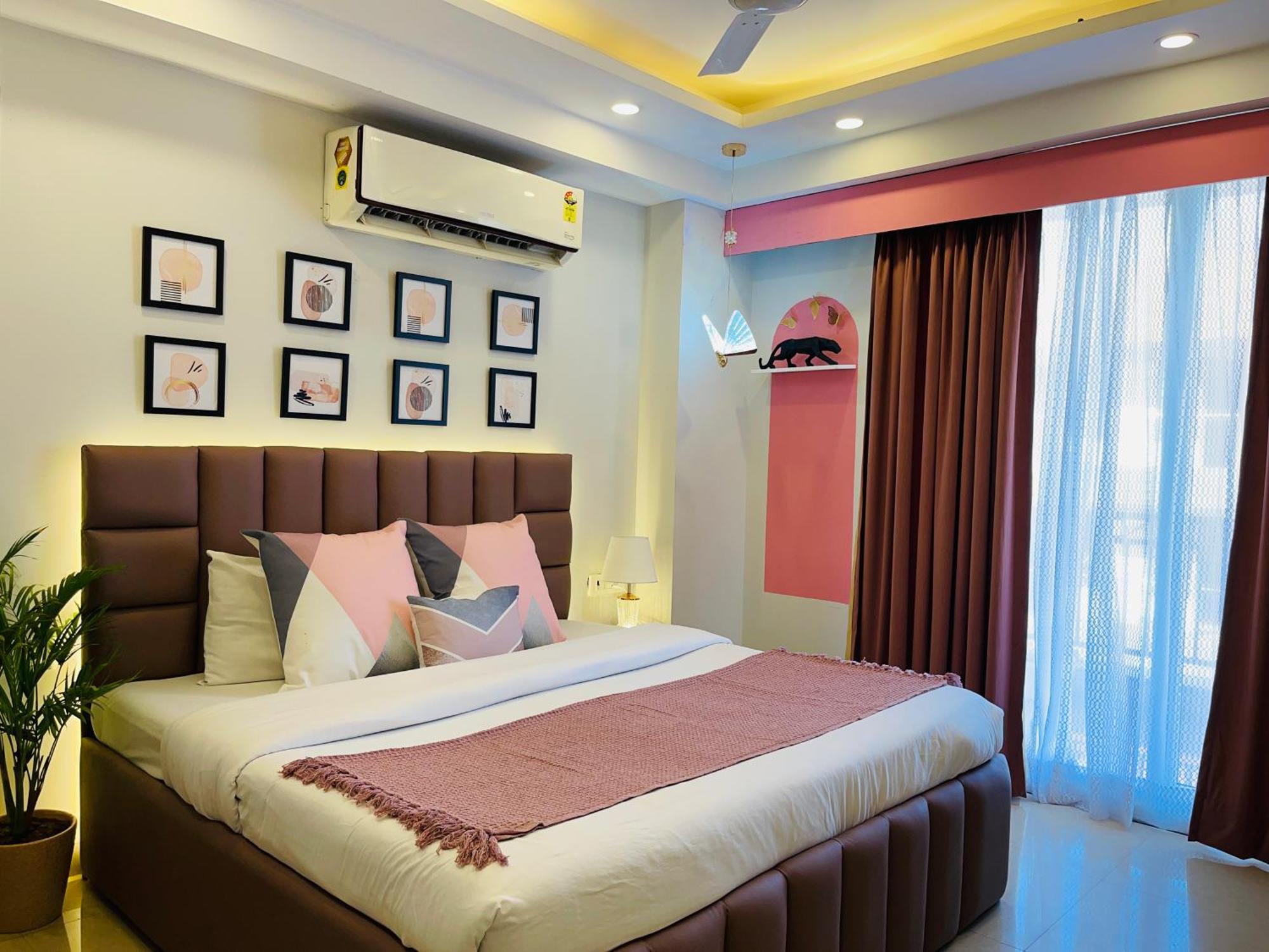 Bedchambers Medicity Serviced Apartments In Gurgaon Exterior foto